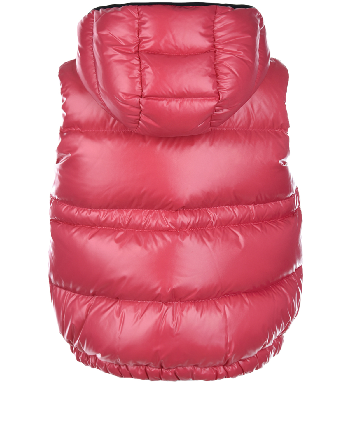 Розовый пуховый жилет Moncler детский, размер 110 - фото 2