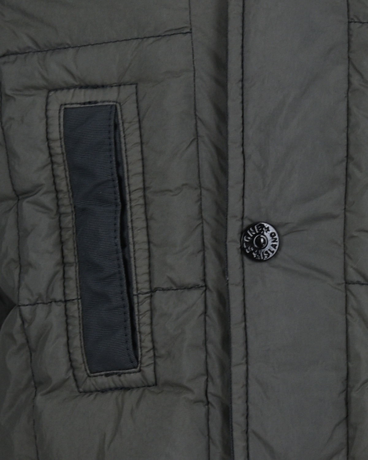 Удлиненная серая куртка с капюшоном Stone Island детская, размер 92, цвет серый - фото 3