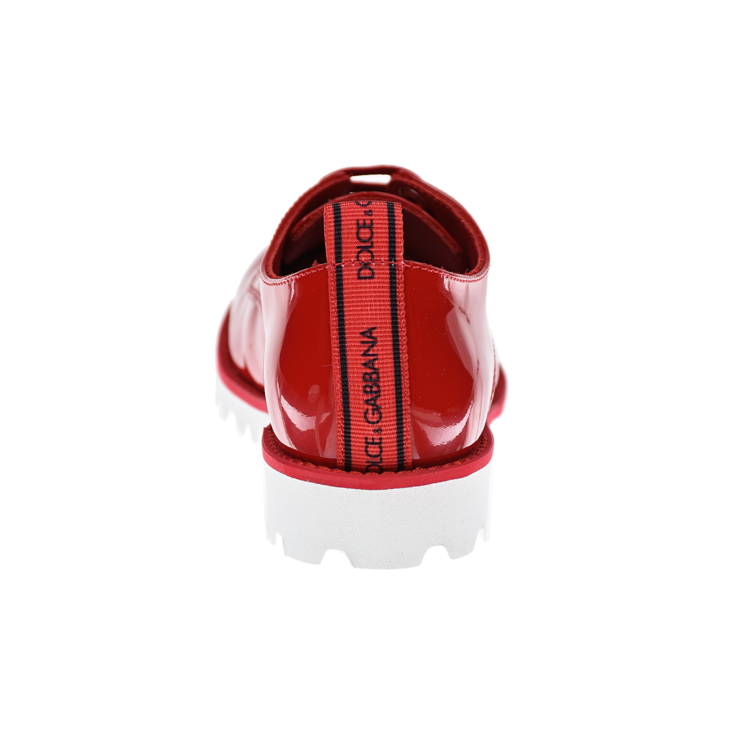 Красные лаковые ботинки Dolce&Gabbana детские, размер 33, цвет красный - фото 3