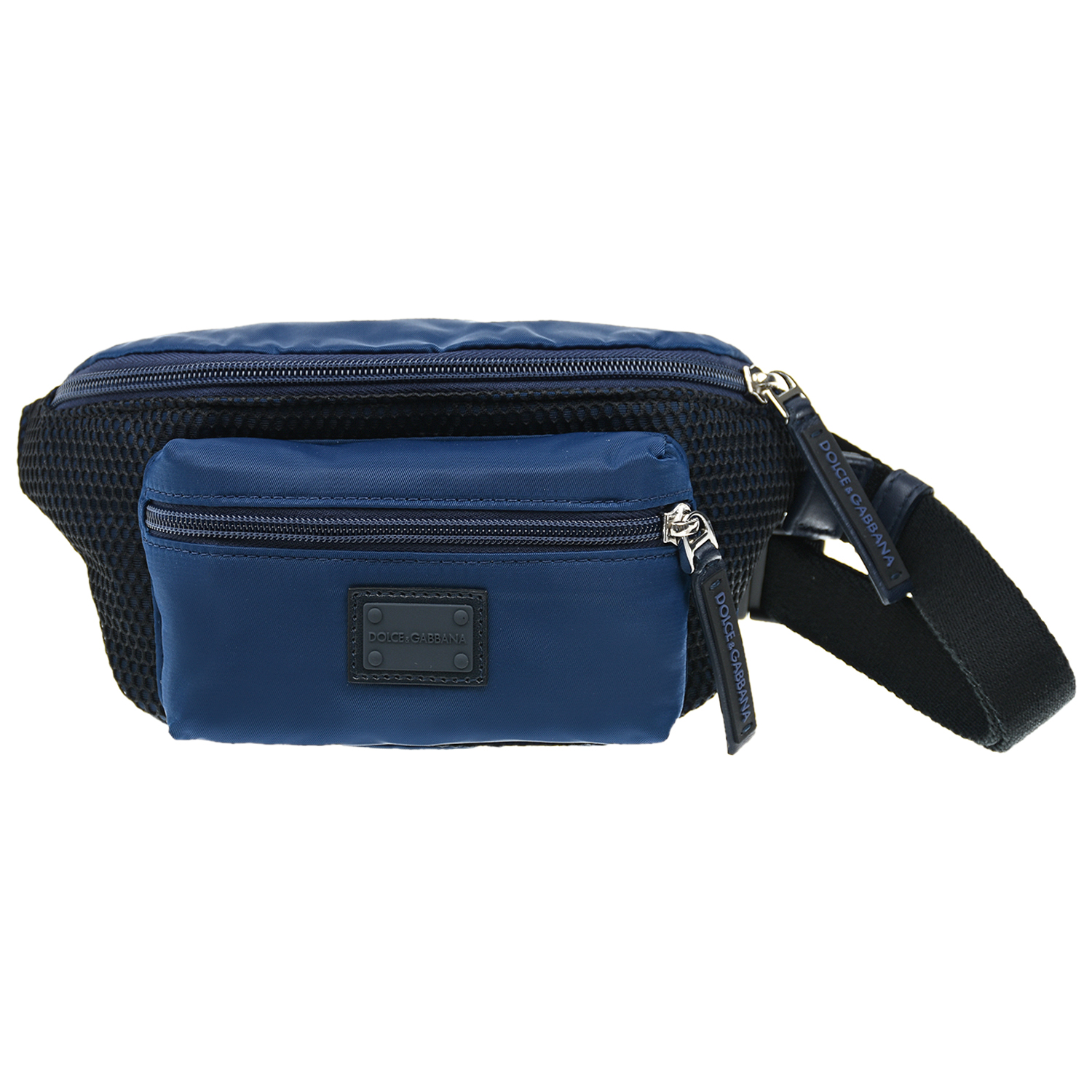 Синяя сумка-пояс, 22x12x7 см Dolce&Gabbana детская, размер unica, цвет синий
