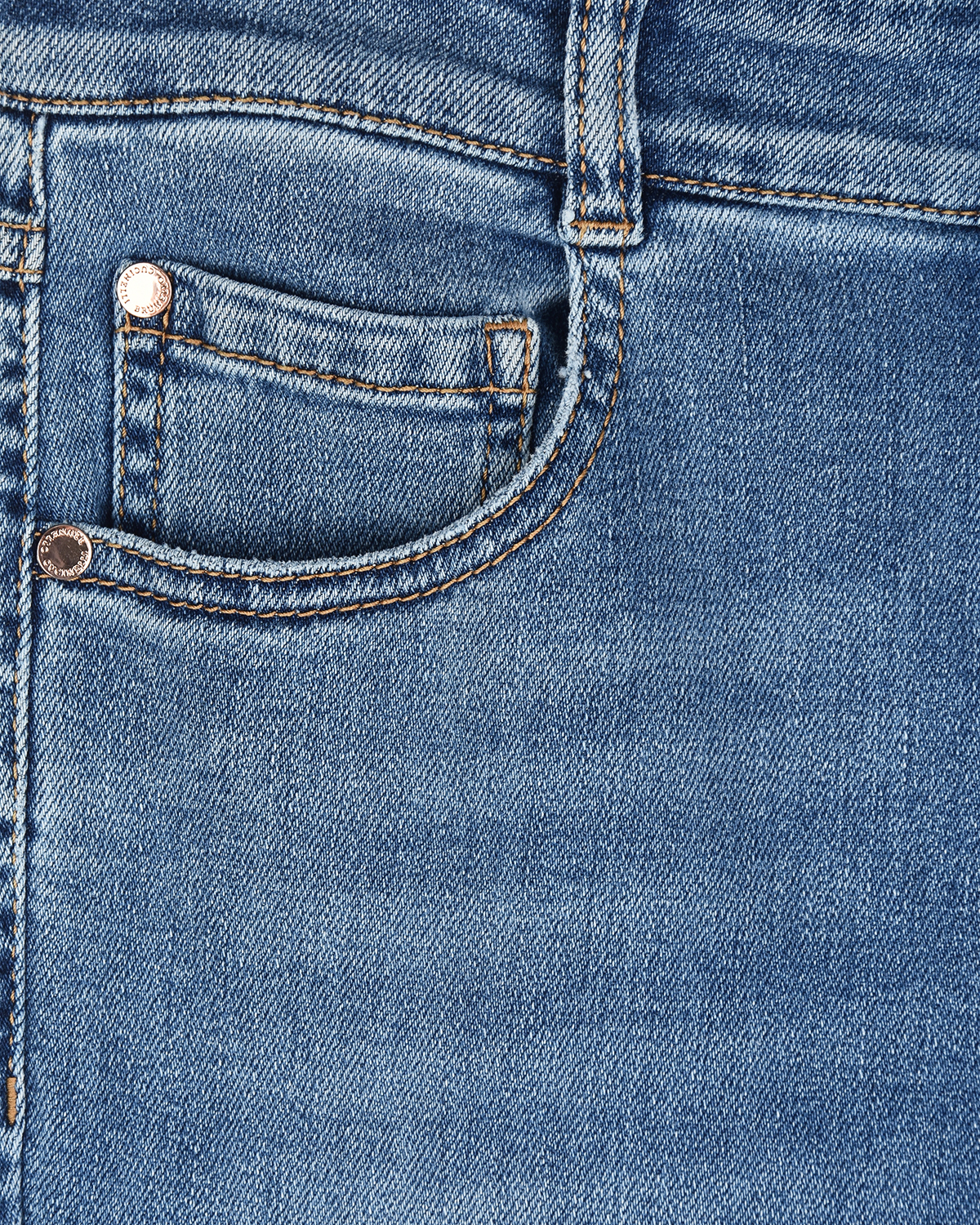 Синие джинсы skinny fit Brunello Cucinelli детские, размер 140, цвет синий - фото 3
