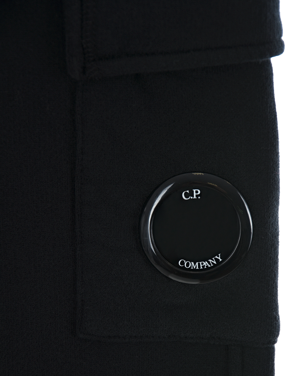 Черные спортивные брюки CP Company детские, размер 164, цвет черный - фото 3