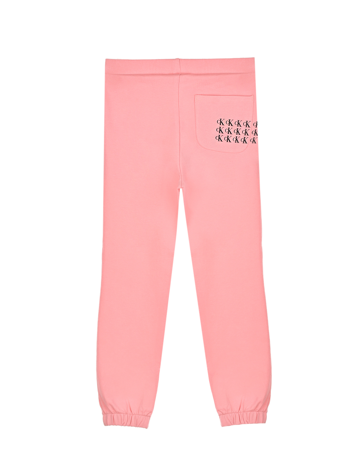 Розовые спортивные брюки Calvin Klein детские, размер 140, цвет розовый - фото 2