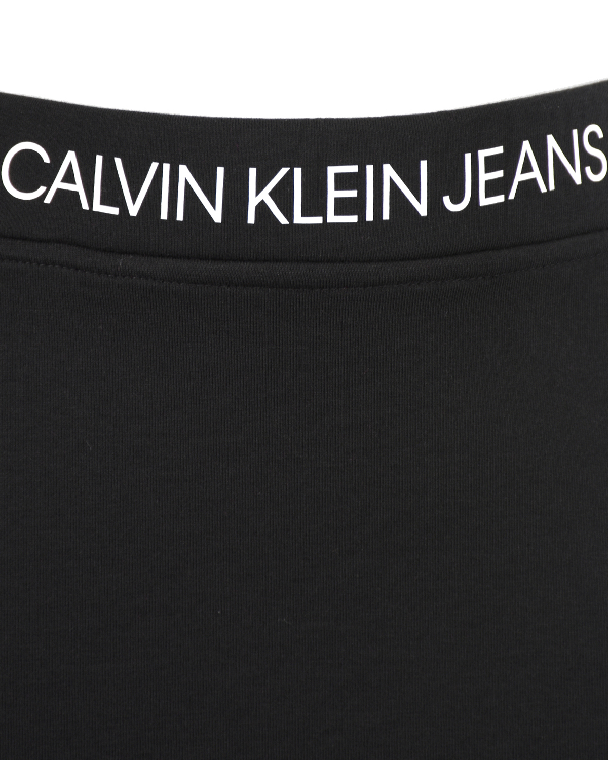 Двусторонняя юбка с поясом на резинке Calvin Klein детская, размер 152, цвет черный - фото 6