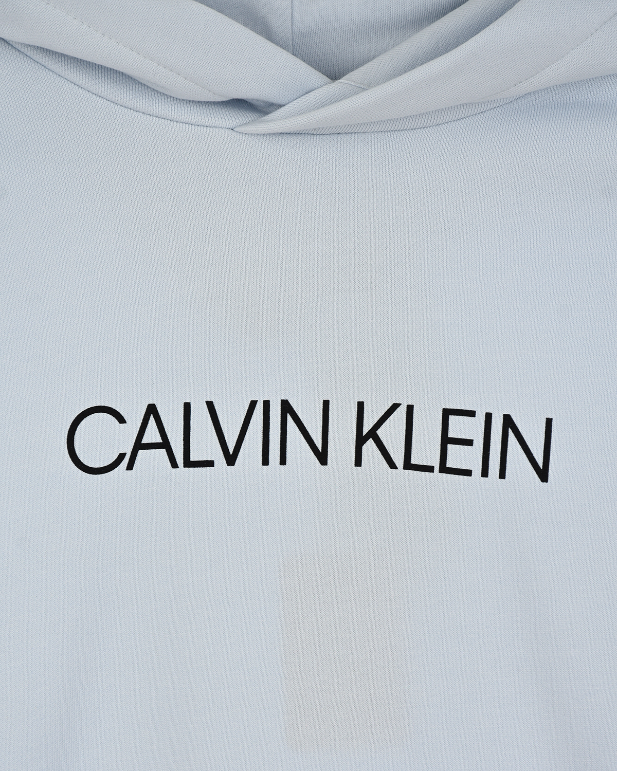 Голубая толстовка-худи Calvin Klein детская, размер 140, цвет голубой - фото 3