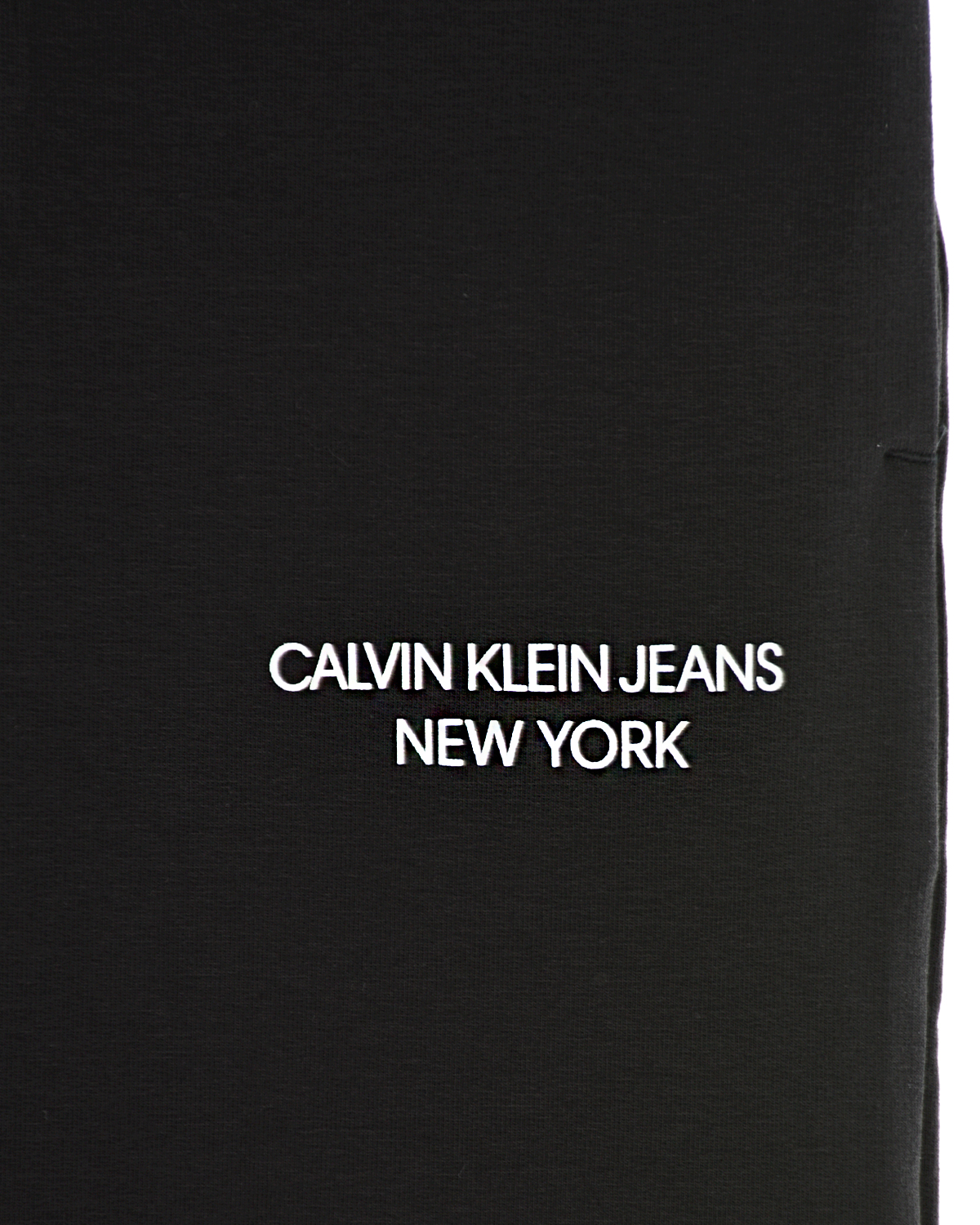 Черные спортивные брюки Calvin Klein детские, размер 152, цвет черный - фото 3