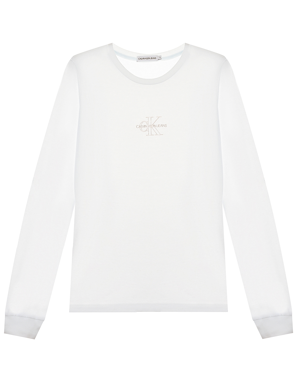 Белая толстовка из хлопка Calvin Klein детская, размер 176, цвет белый - фото 1