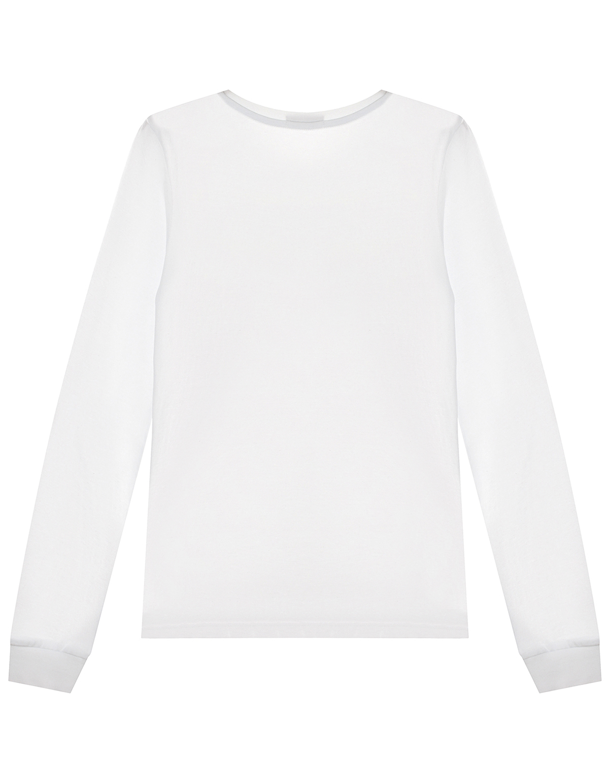 Белая толстовка из хлопка Calvin Klein детская, размер 176, цвет белый - фото 2