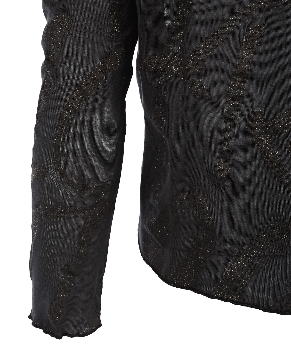 Джемпер с принтом "Граффити" Deha, размер 40, цвет черный - фото 4