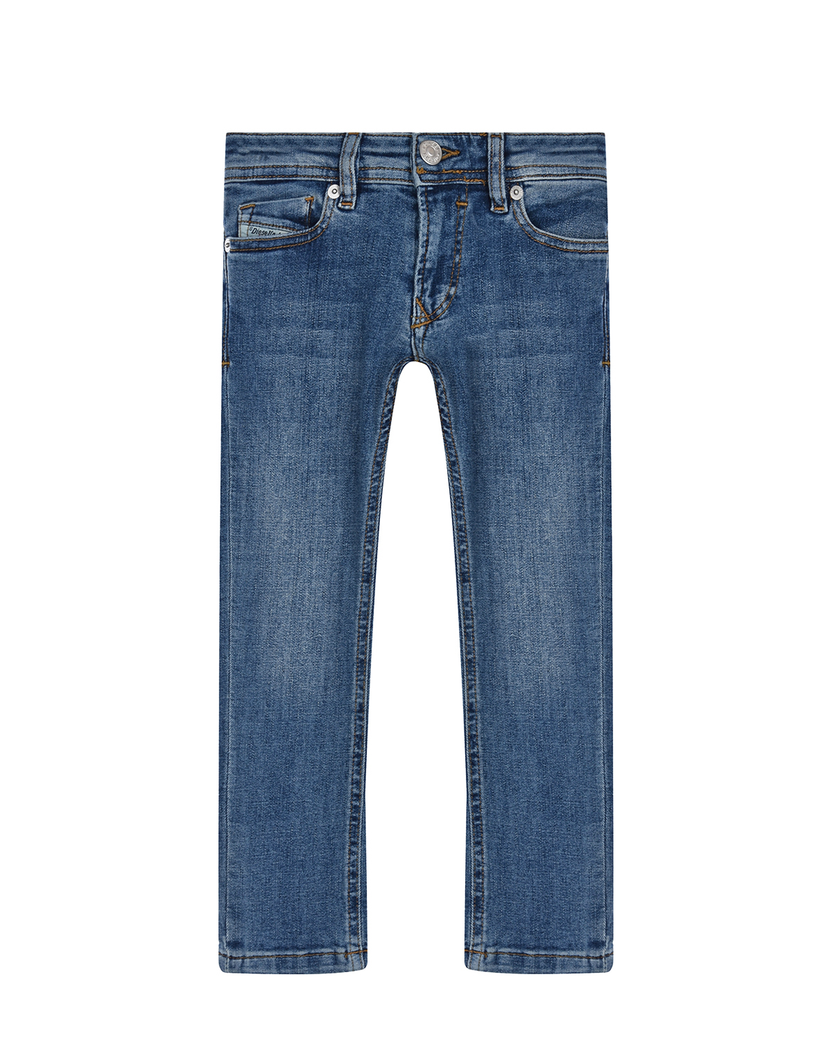 Базовые синие джинсы Diesel, размер 104, цвет синий