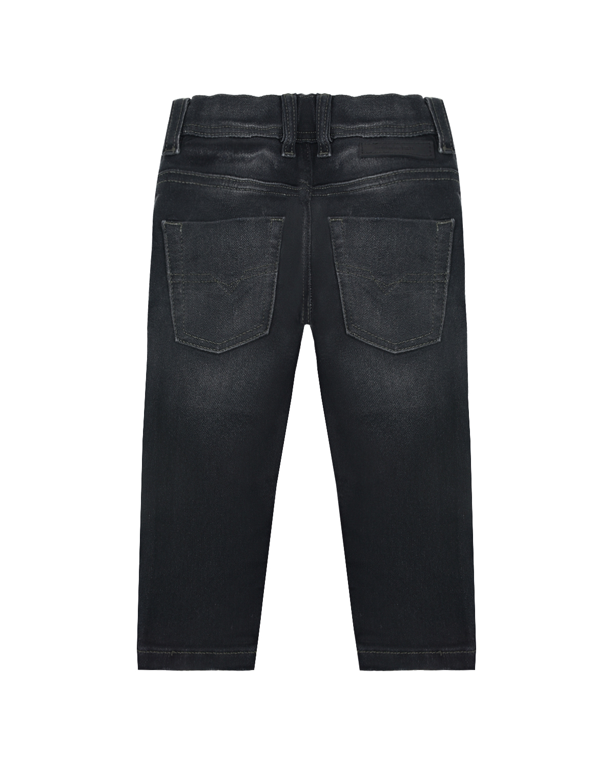 Черные джинсы с разрезами Diesel детские, размер 98, цвет черный - фото 2