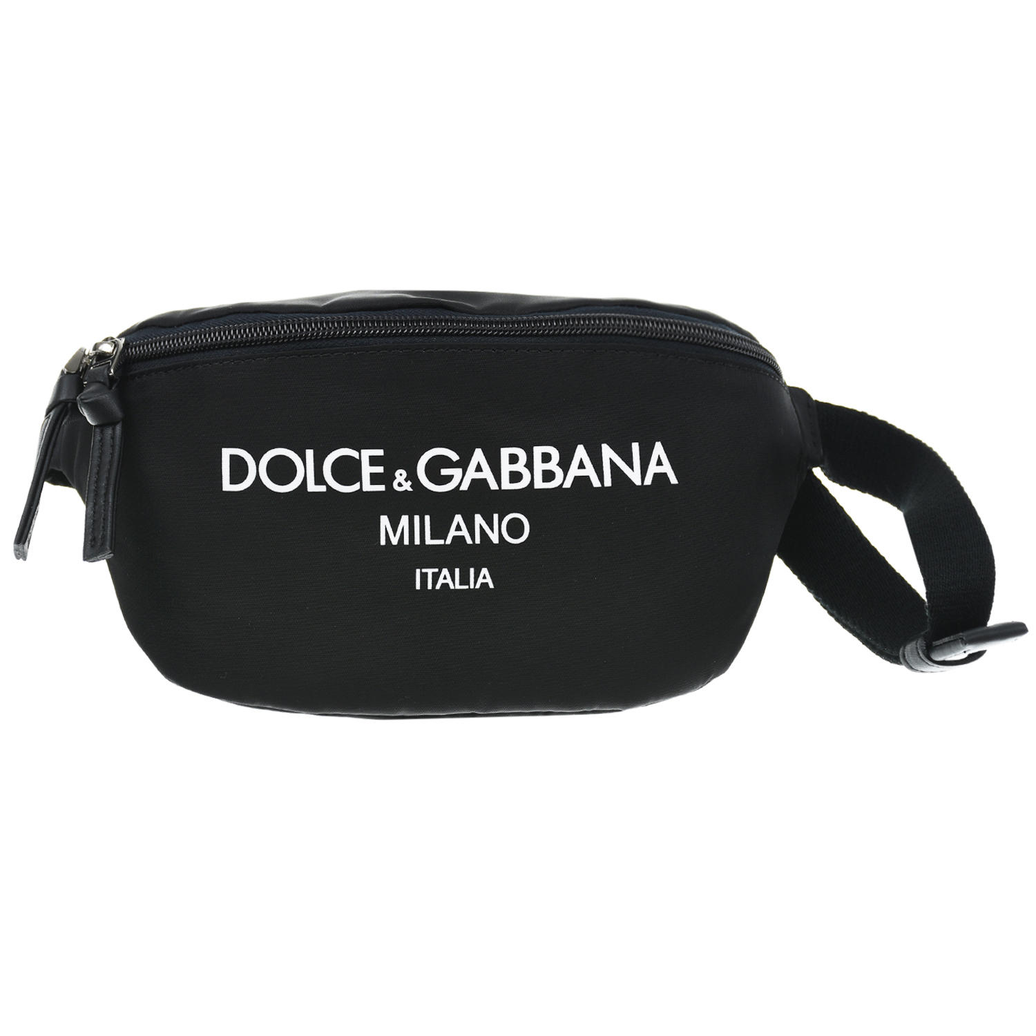 Черная сумка-пояс, 22x12x7 см Dolce&Gabbana детская, размер unica, цвет черный