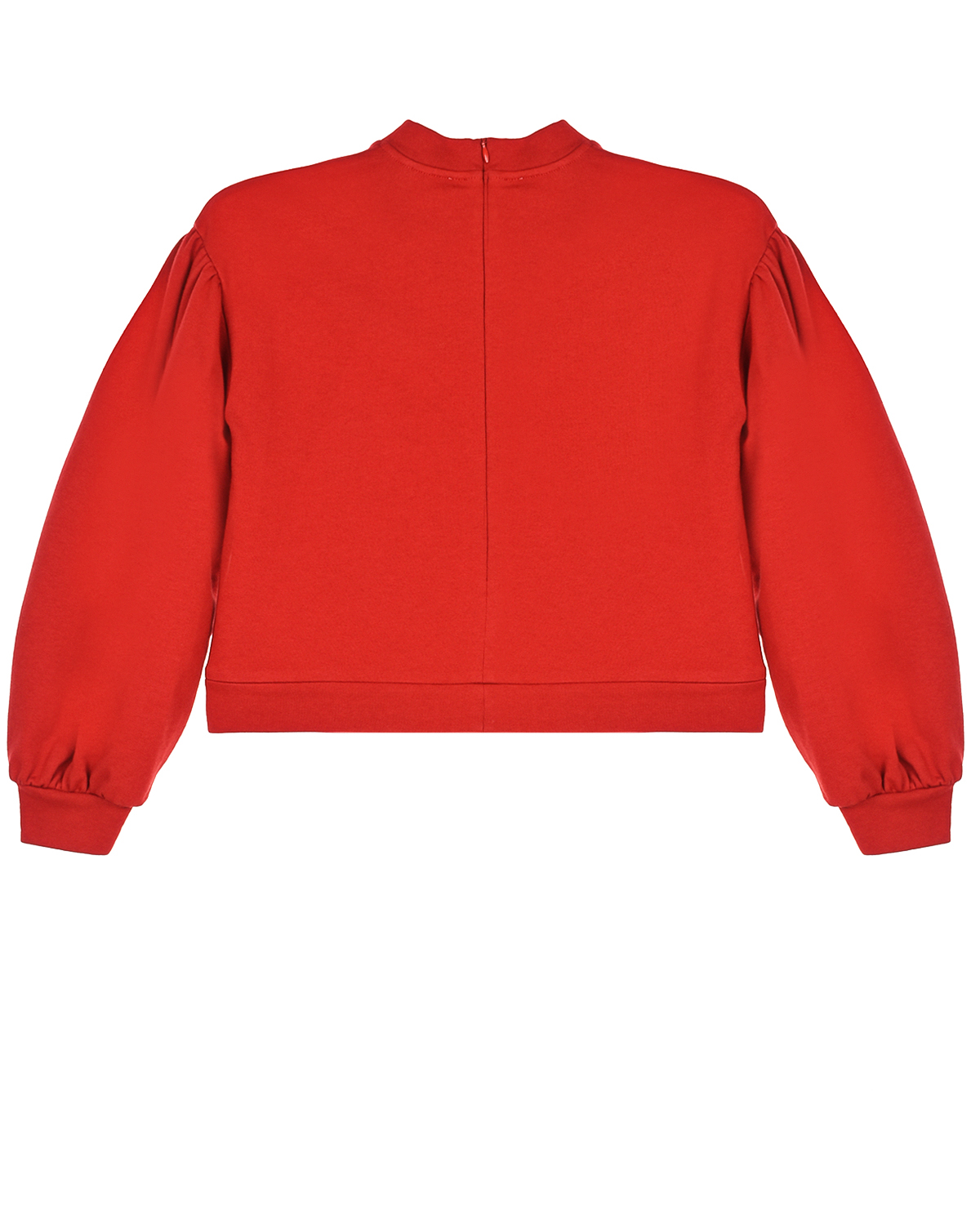 Красный свитшот с гербом Dolce&Gabbana детский, размер 116 - фото 2