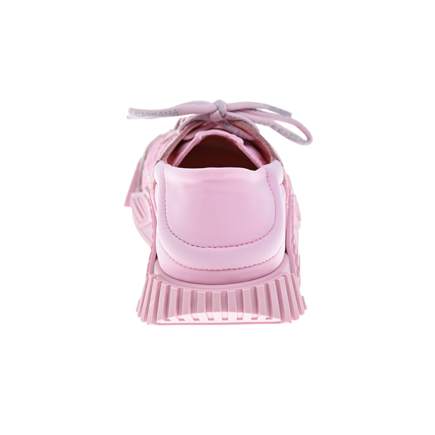 Розовые кроссовки с кружевными вставками Dolce&Gabbana детские, размер 34, цвет розовый - фото 3