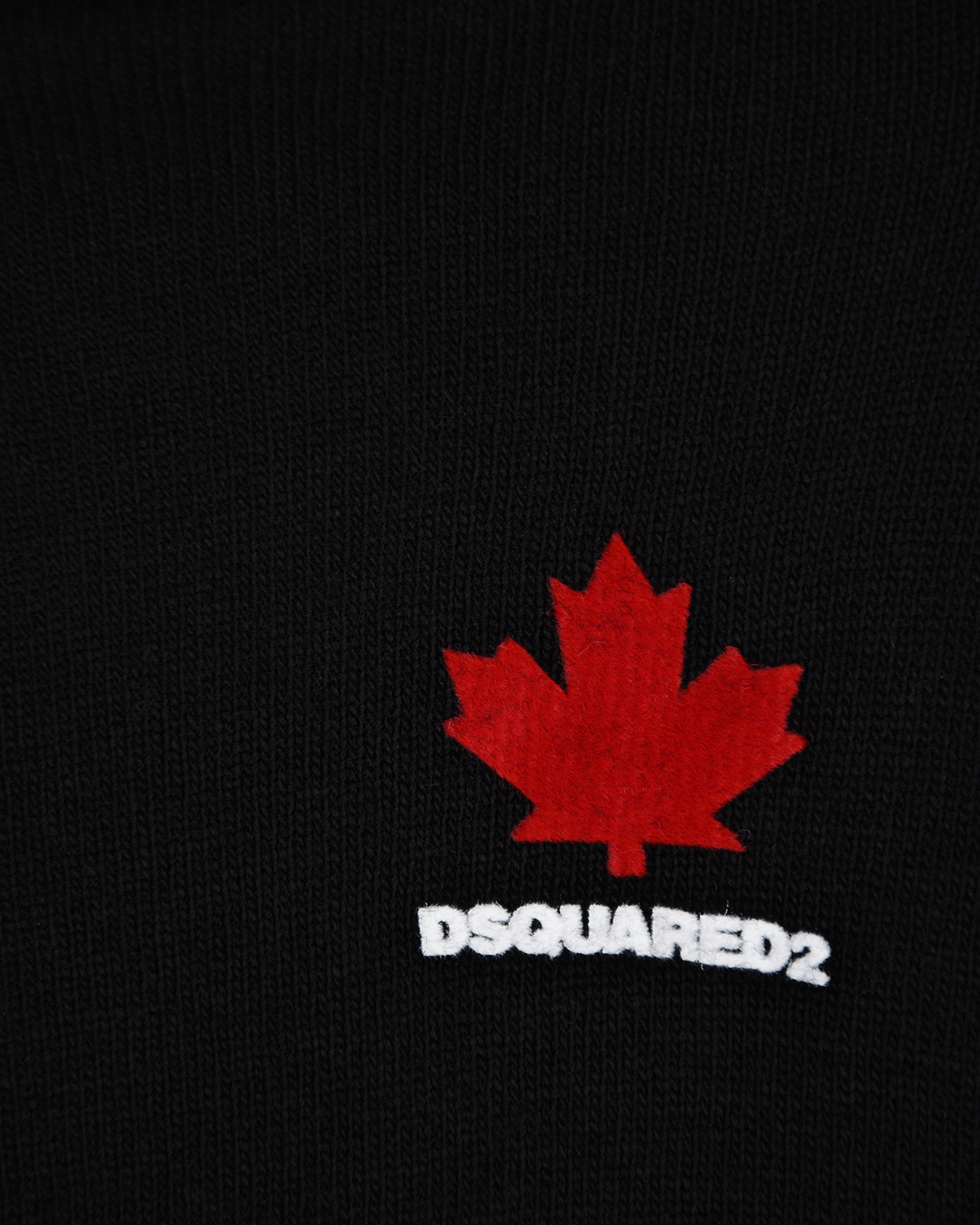Черная водолазка с логотипом Dsquared2 детская, размер 140, цвет черный - фото 3