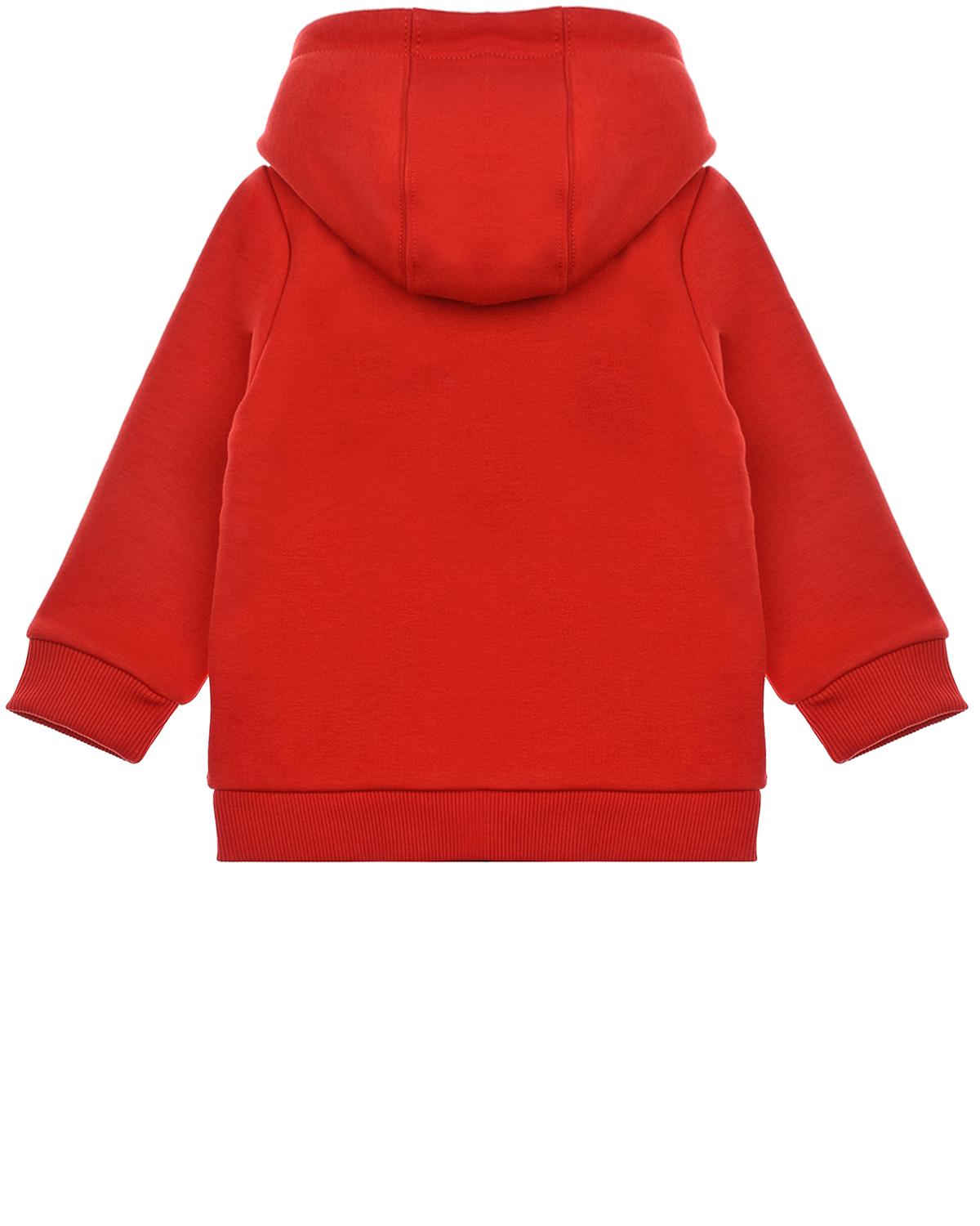 Красная спортивная куртка с капюшоном Givenchy детская, размер 86, цвет красный - фото 2
