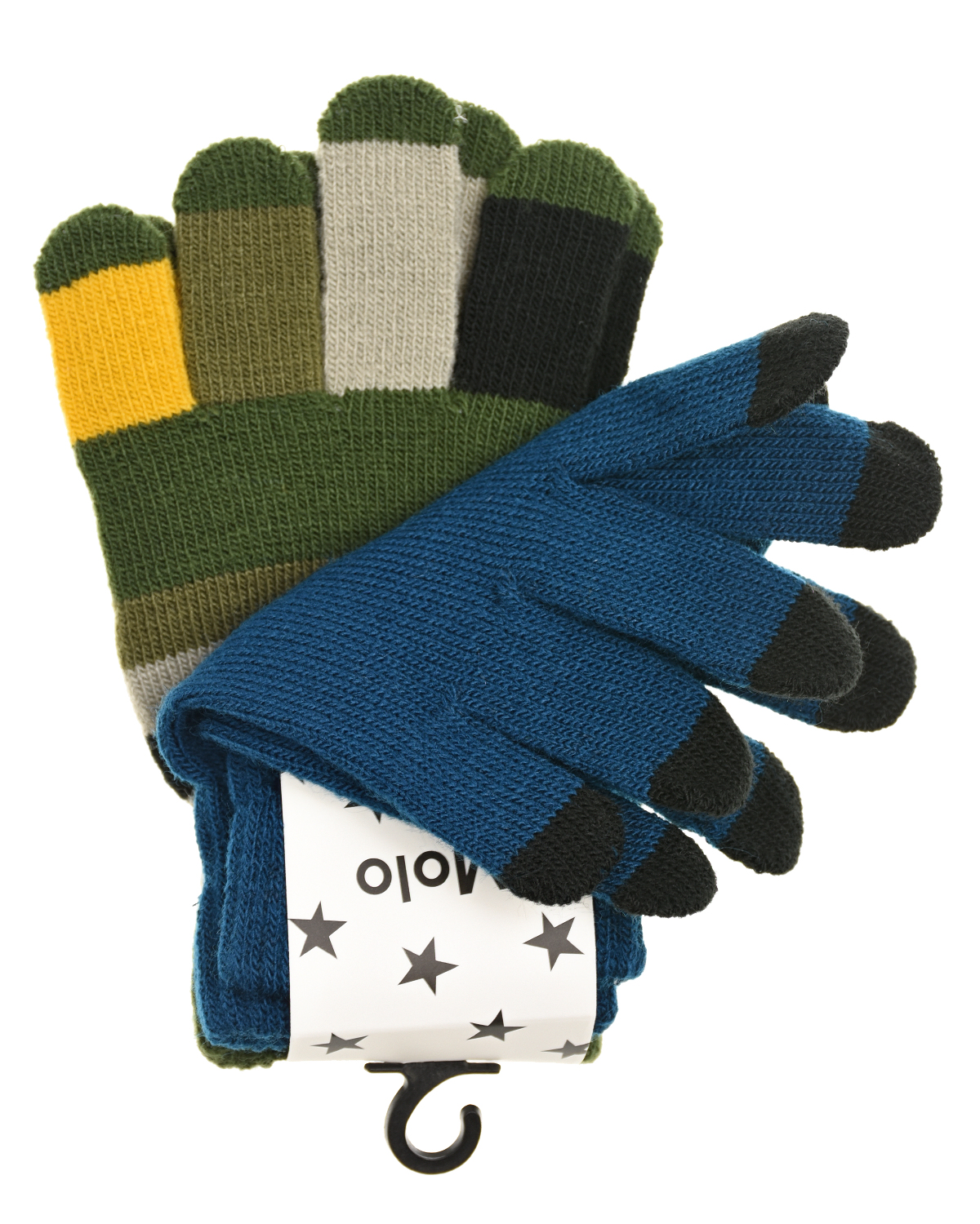 Перчатки, комплект 2 шт Molo детский, размер 140, цвет мультиколор - фото 2