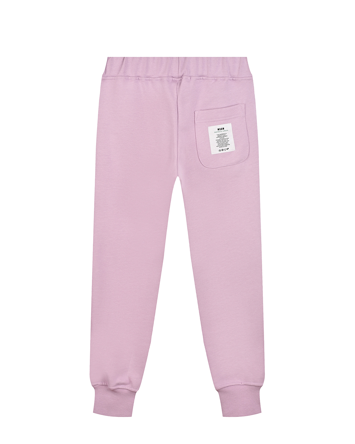 Лиловые спортивные брюки MSGM детские, размер 152, цвет лиловый - фото 2