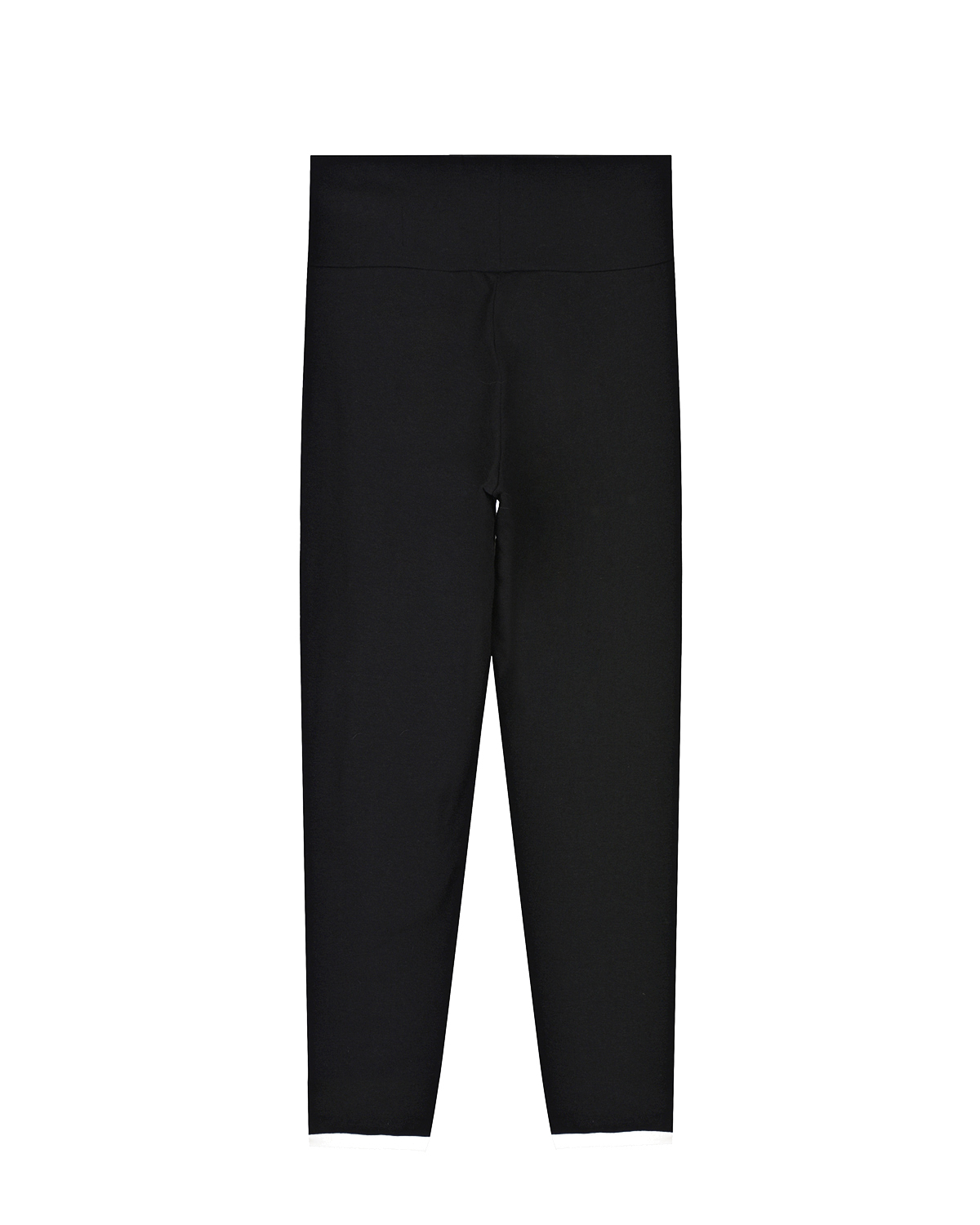 Черные спортивные брюки с белыми лампасами Monnalisa детские, размер 152, цвет черный - фото 2