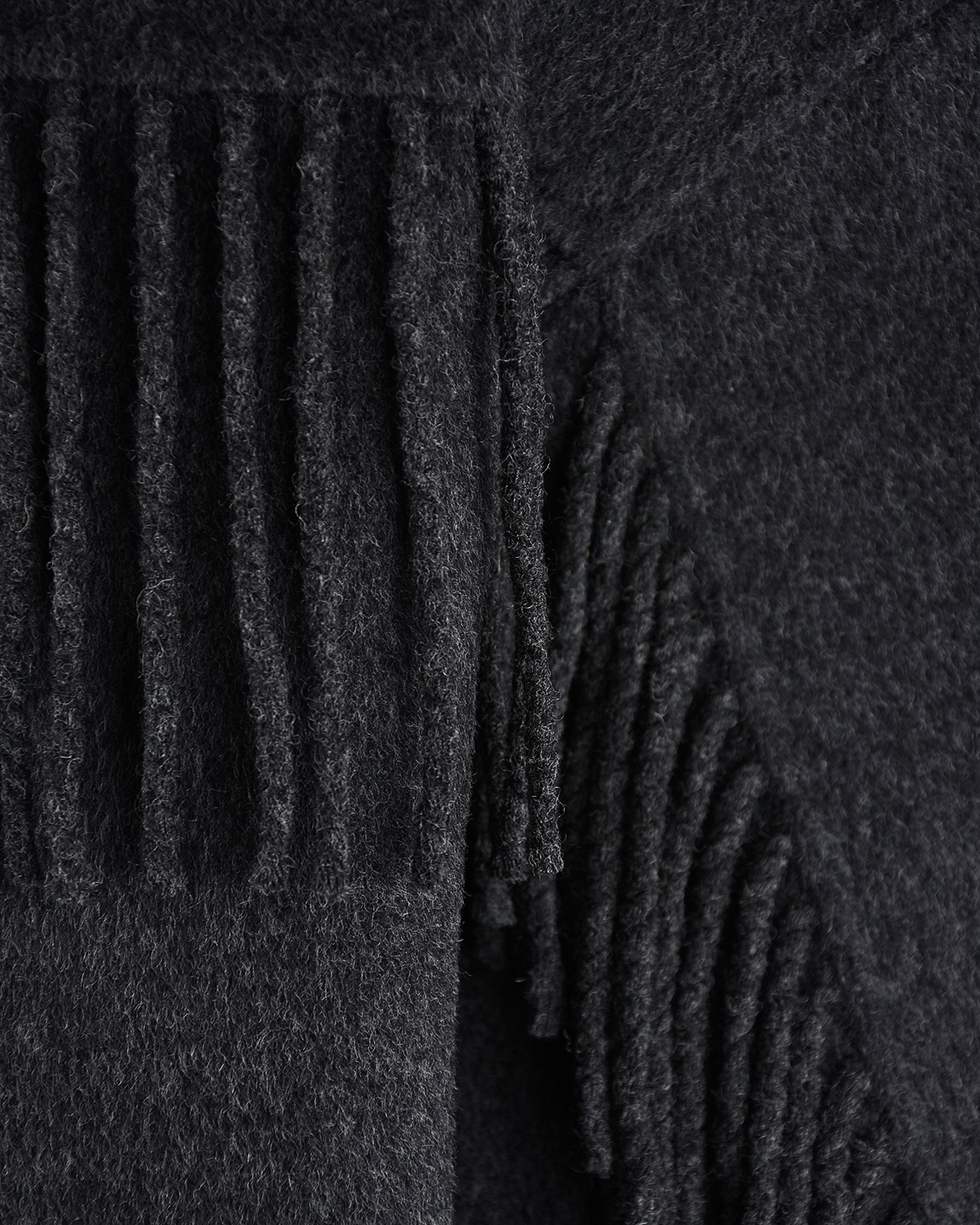 Темно-серая куртка с бахромой Parosh, размер 42, цвет нет цвета - фото 8