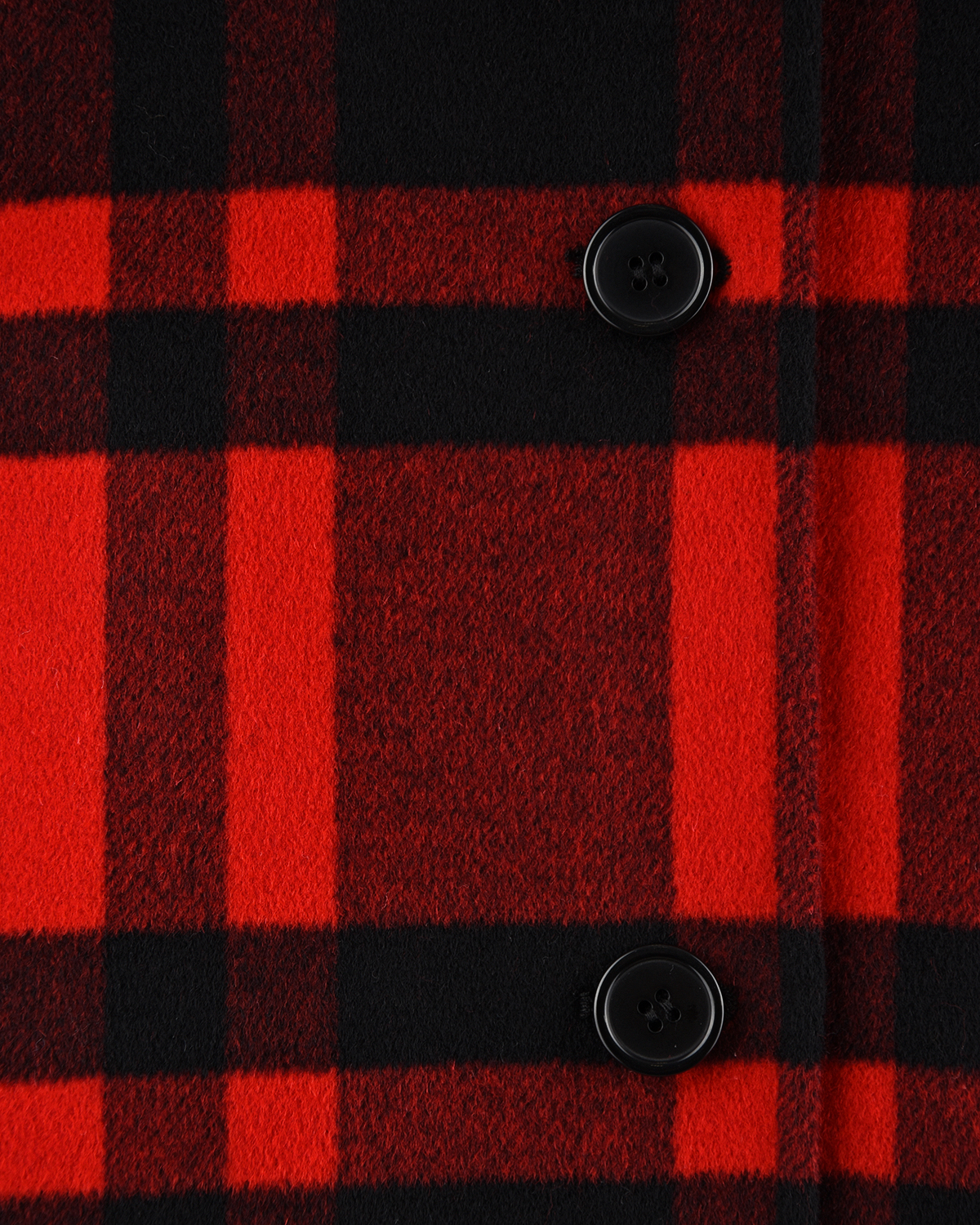 Клетчатая куртка с бахромой Parosh, размер 42, цвет красный - фото 8
