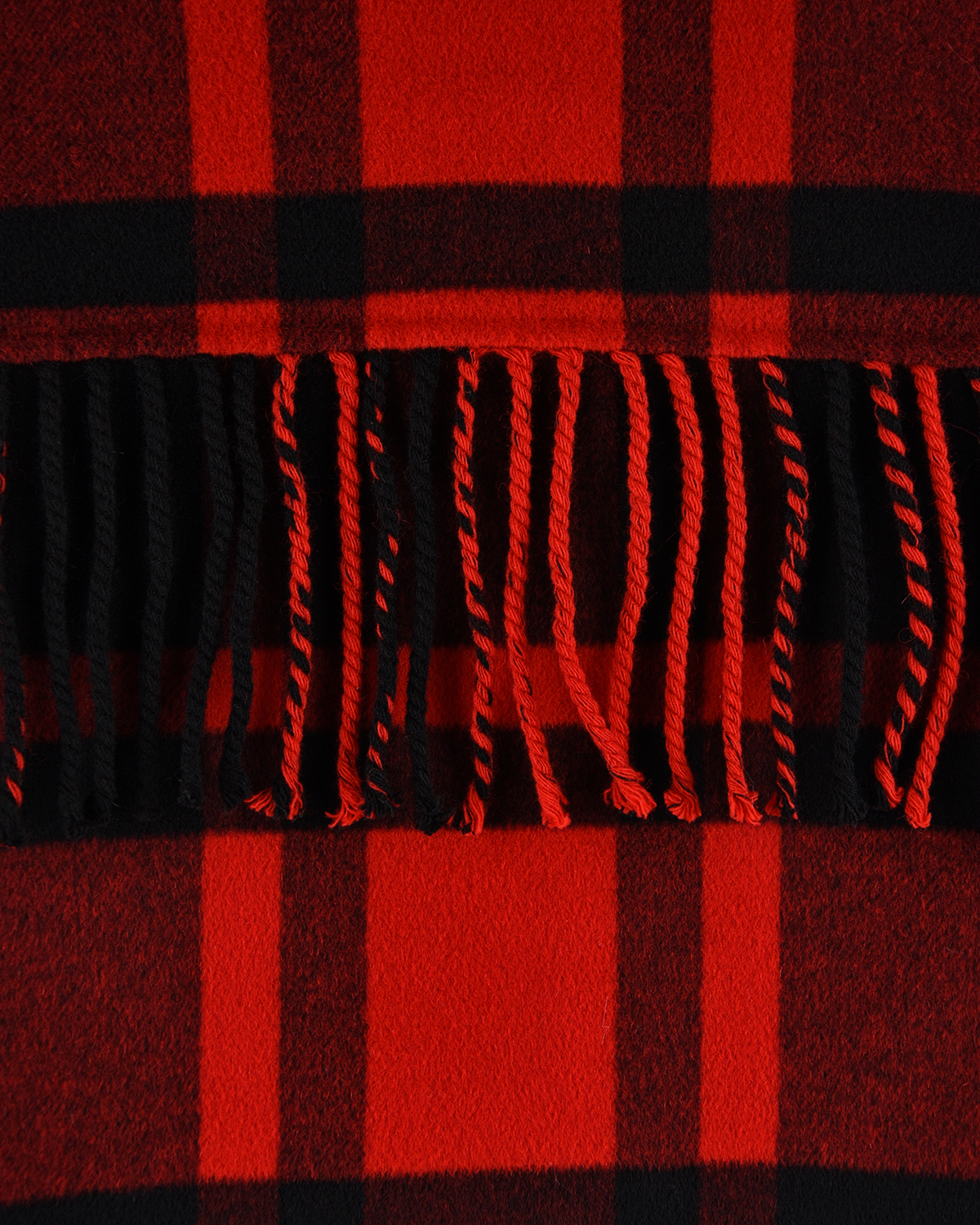 Клетчатая куртка с бахромой Parosh, размер 42, цвет красный - фото 10