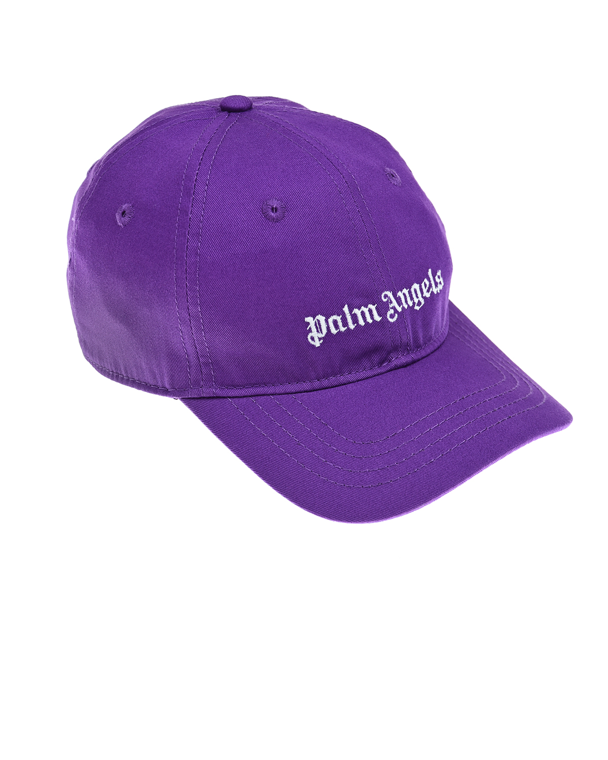 Фиолетовая бейсболка с логотипом Palm Angels детская, размер 1, цвет фиолетовый
