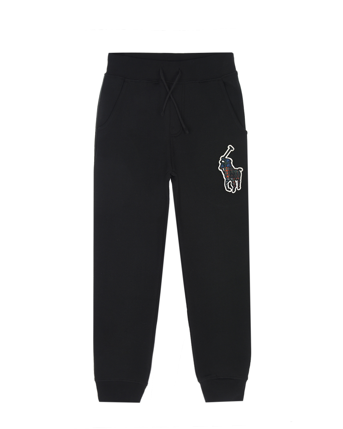 Спортивные брюки с логотипом Ralph Lauren детские, размер 128, цвет черный - фото 1