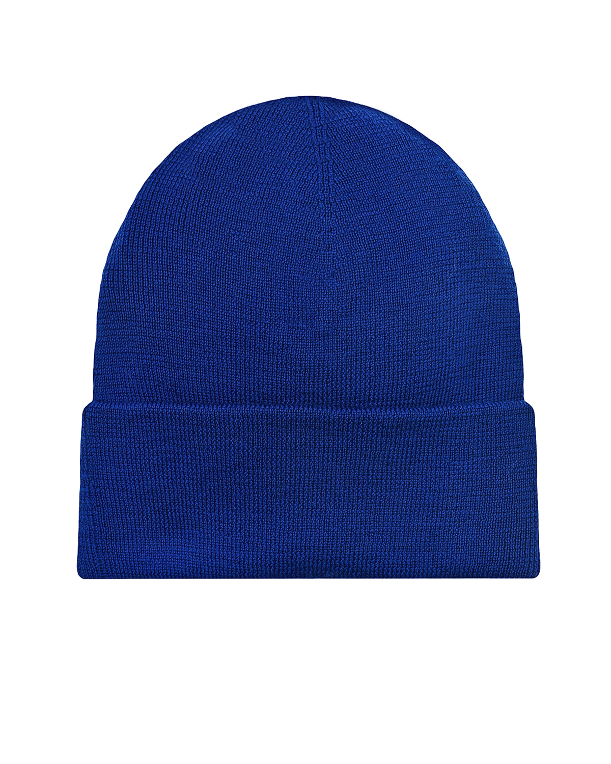 Синяя двухсторонняя шапка