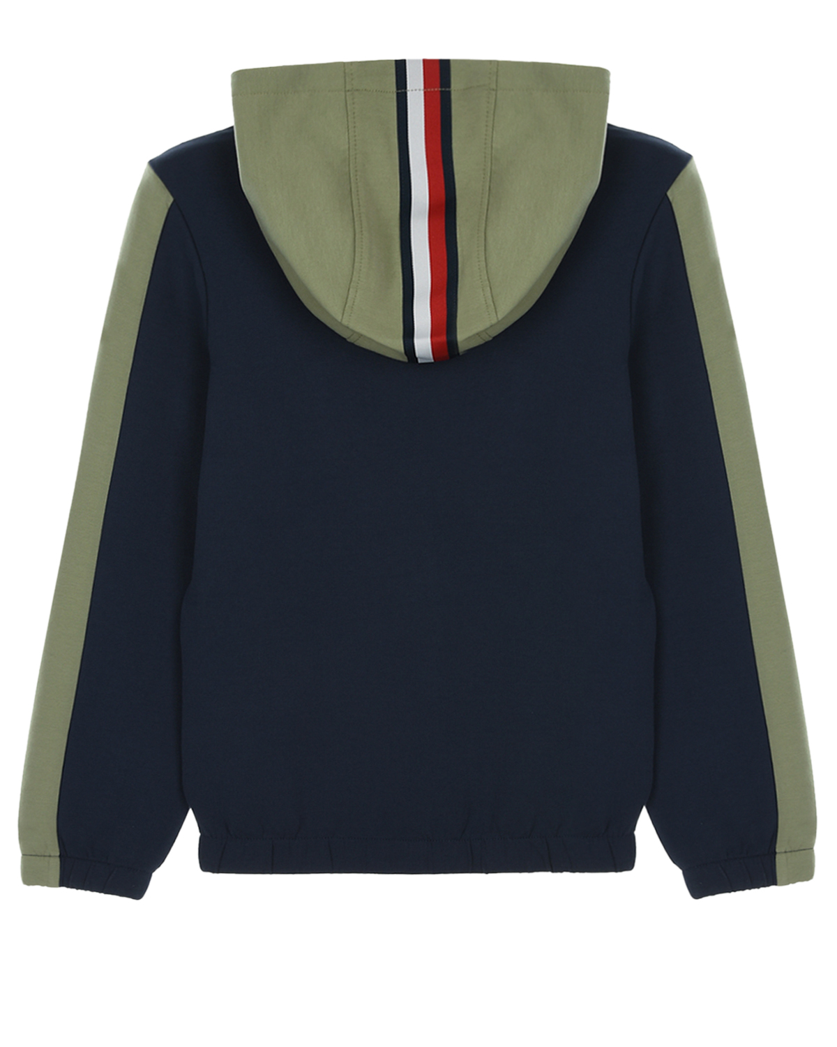 Спортивная куртка в стиле color block Tommy Hilfiger детская, размер 140, цвет мультиколор - фото 2