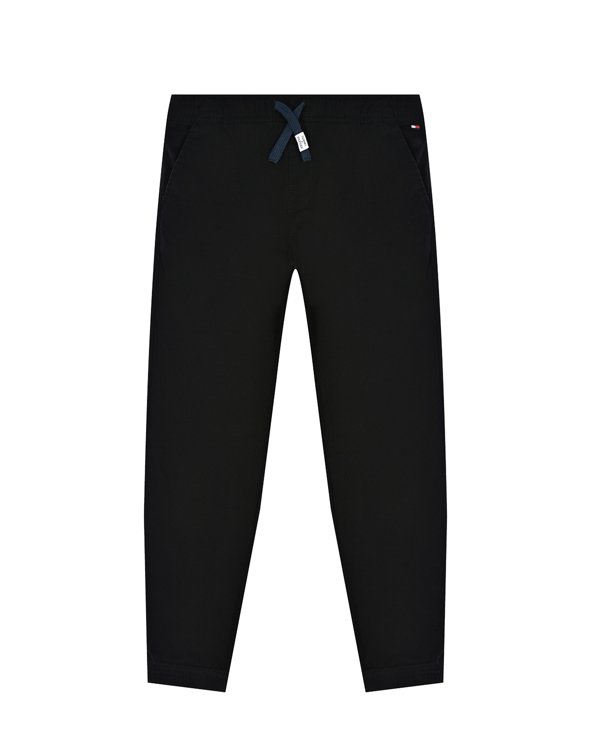 Черные спортивные брюки Tommy Hilfiger детские, размер 152, цвет черный