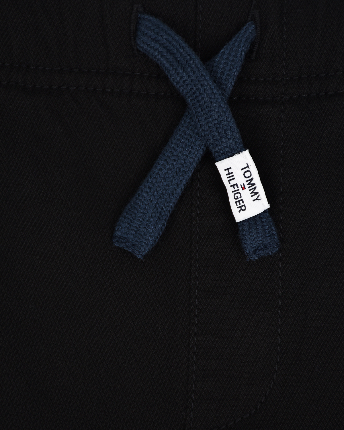 Черные спортивные брюки Tommy Hilfiger детские, размер 152, цвет черный - фото 3