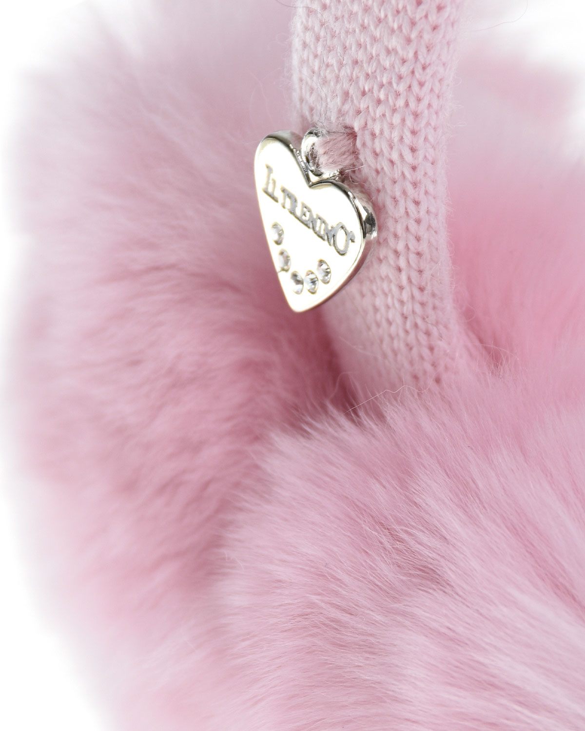 Розовые наушники "сердца" Il Trenino детские, размер unica, цвет розовый - фото 3
