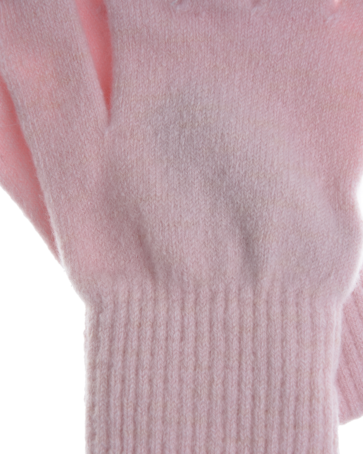 Розовые перчатки из кашемира Yves Salomon, размер unica, цвет розовый - фото 2