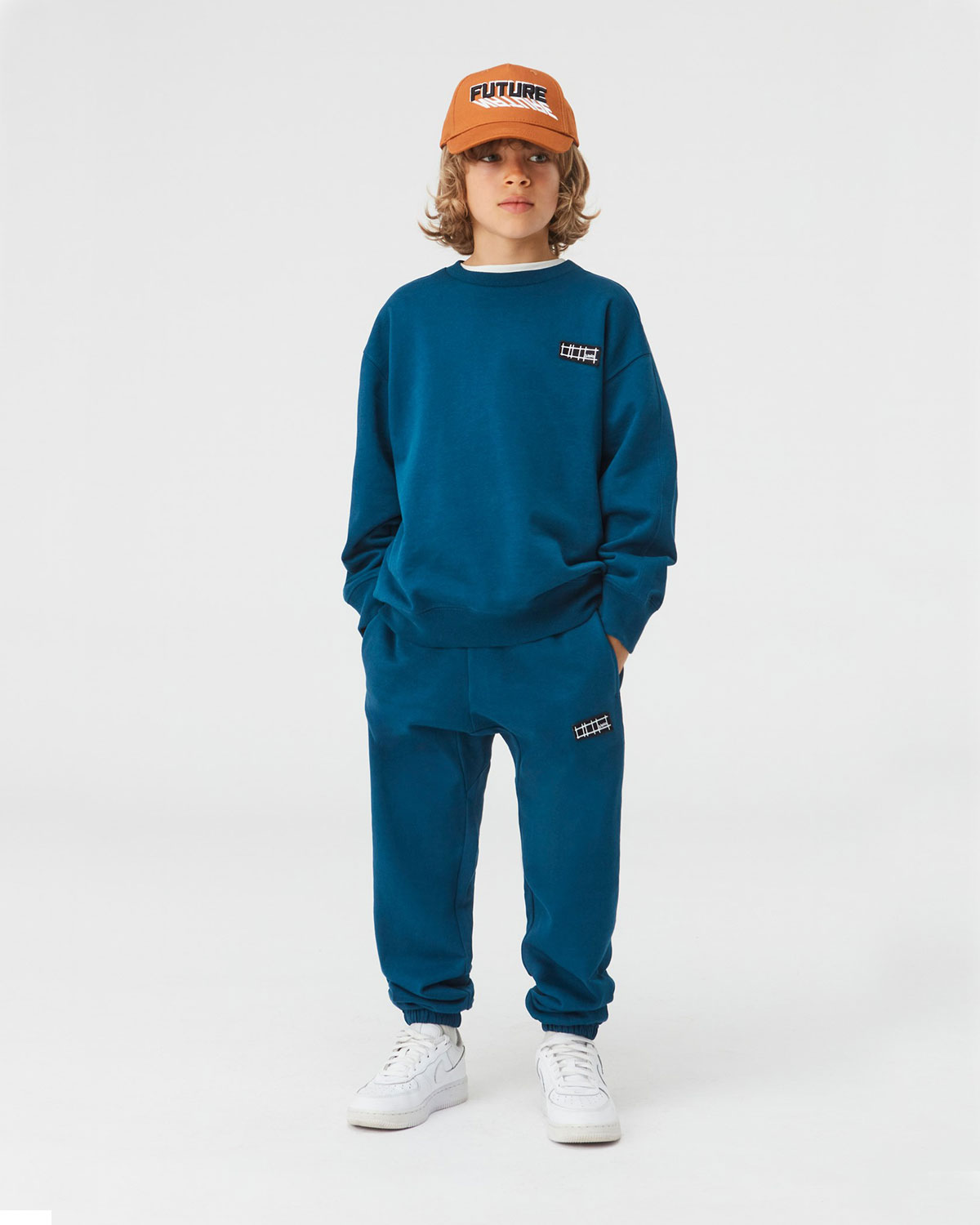 Спортивные брюки Ams "Sea" Molo детские, размер 152, цвет синий - фото 2