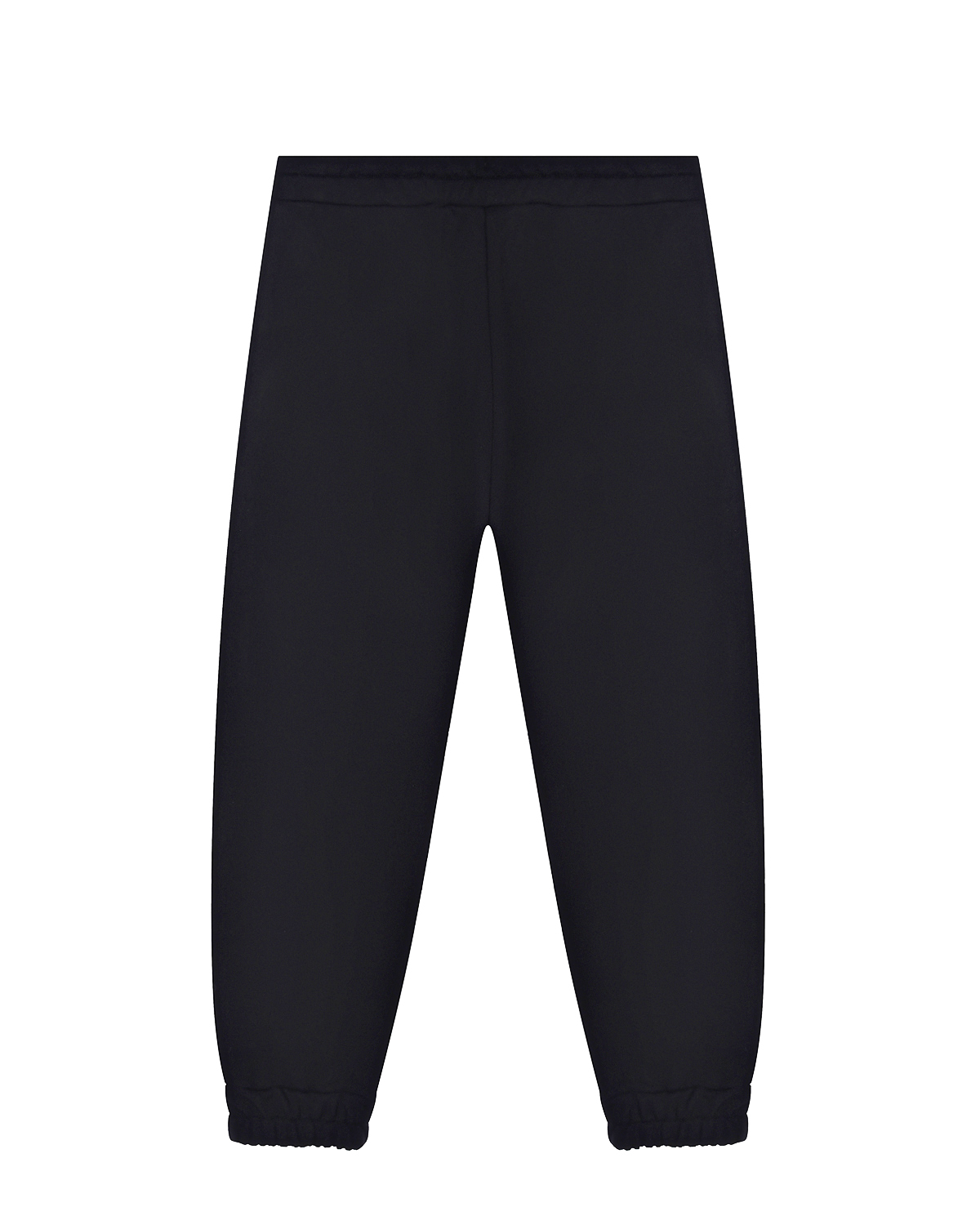Черные спортивные брюки с цветочным принтом No. 21 детские, размер 140 - фото 2