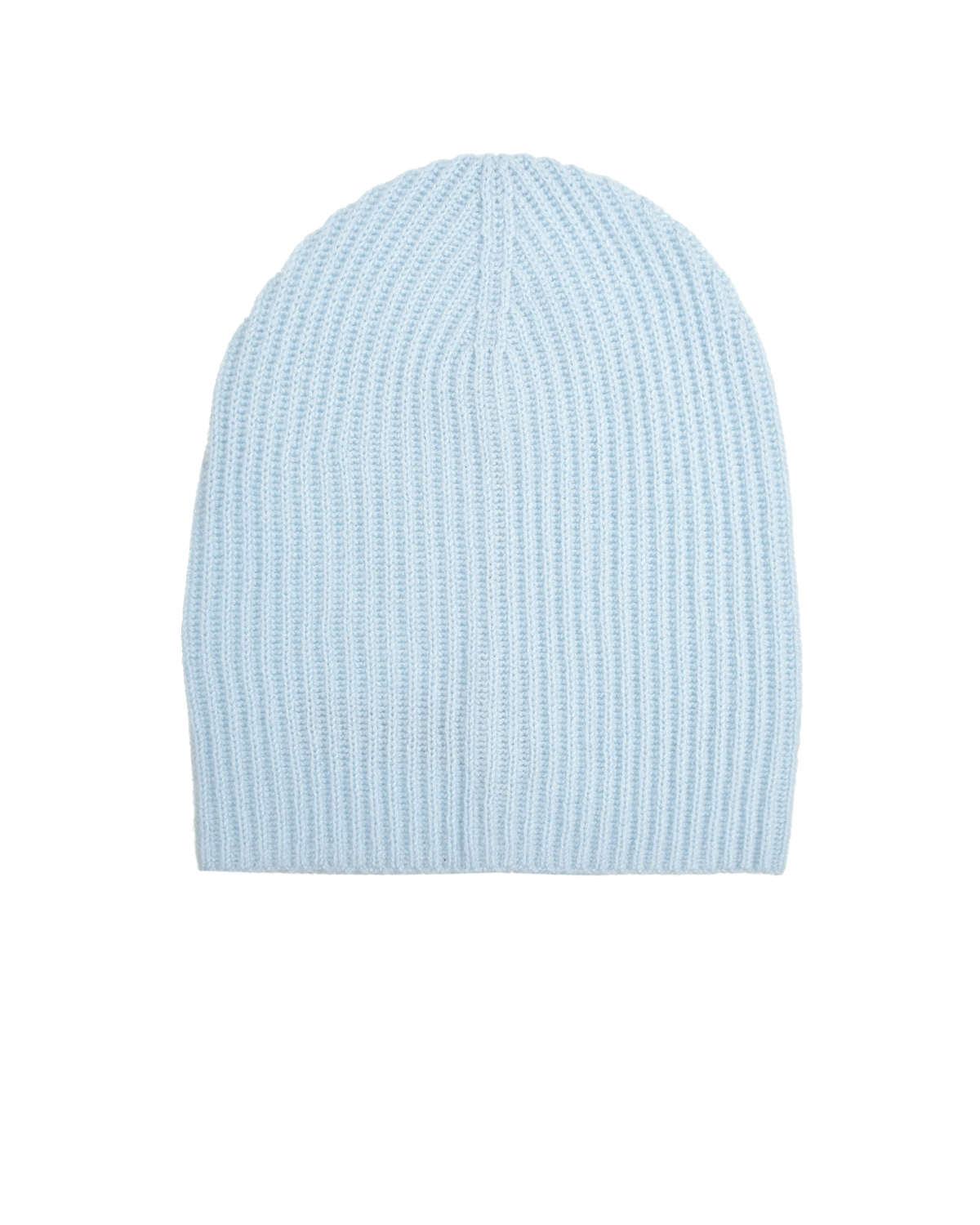 Голубая шапка из кашемира Allude, размер unica, цвет голубой