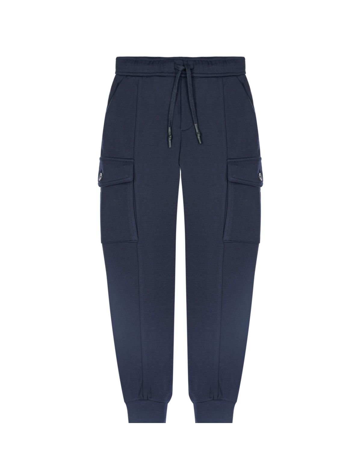 Темно-синие брюки с накладными карманами Antony Morato детское, размер 116, цвет синий