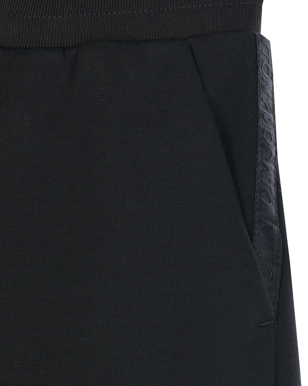 Черные спортивные брюки со вставками на коленях Antony Morato детские, размер 164, цвет черный - фото 3