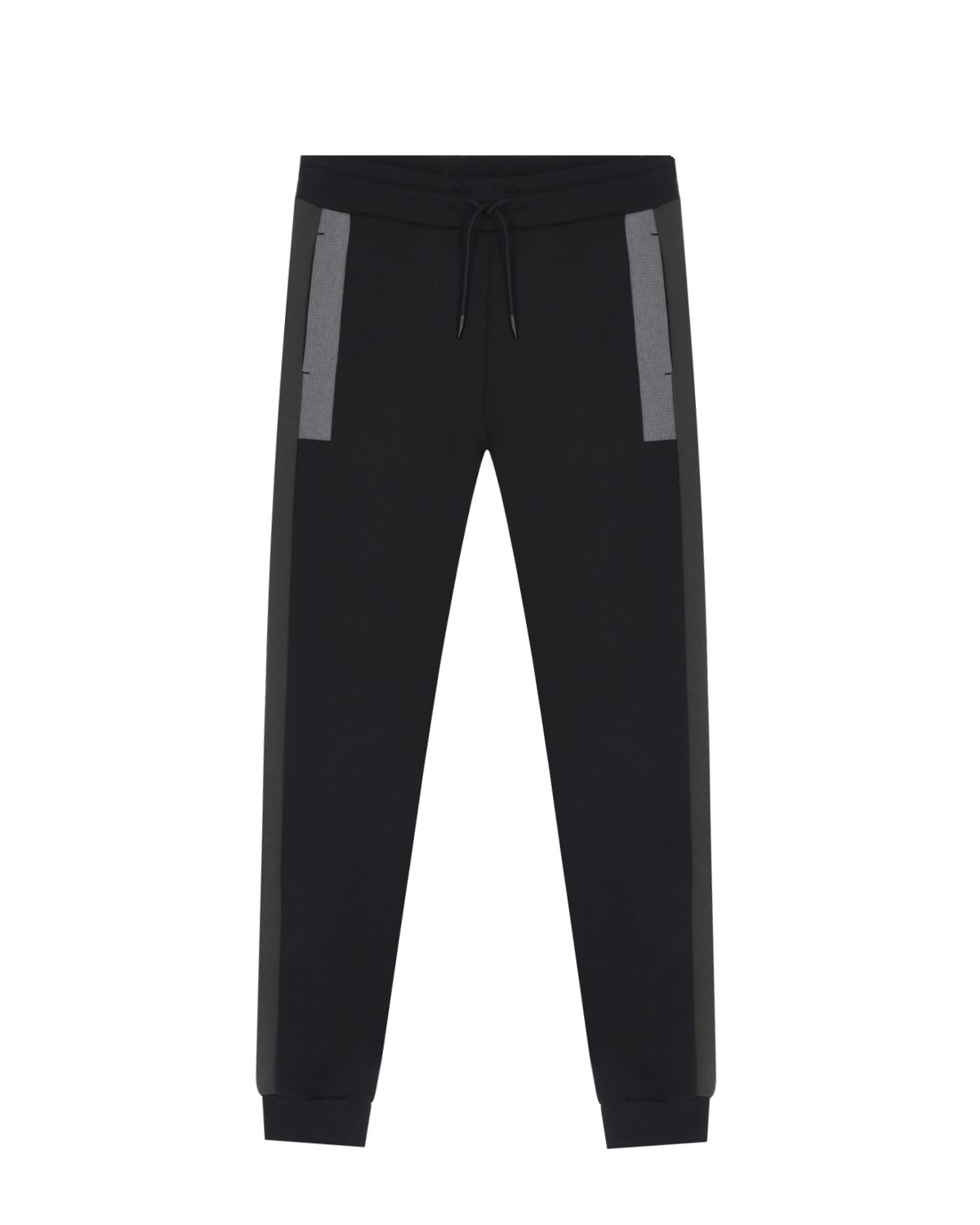 Черные спортивные брюки с лампасами Antony Morato детские, размер 152, цвет черный - фото 1