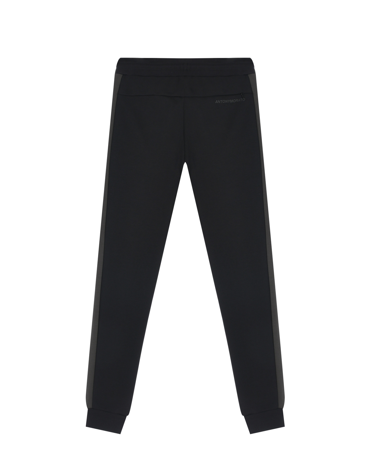 Черные спортивные брюки с лампасами Antony Morato детские, размер 152, цвет черный - фото 2