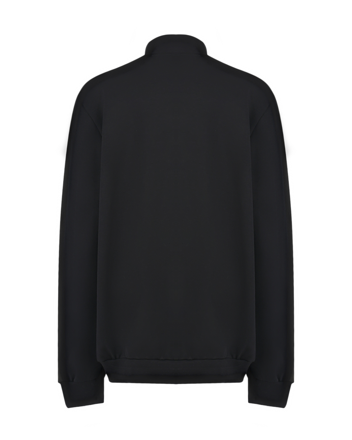 Черная спортивная куртка с воротником-стойкой Antony Morato детская, размер 164, цвет черный - фото 2