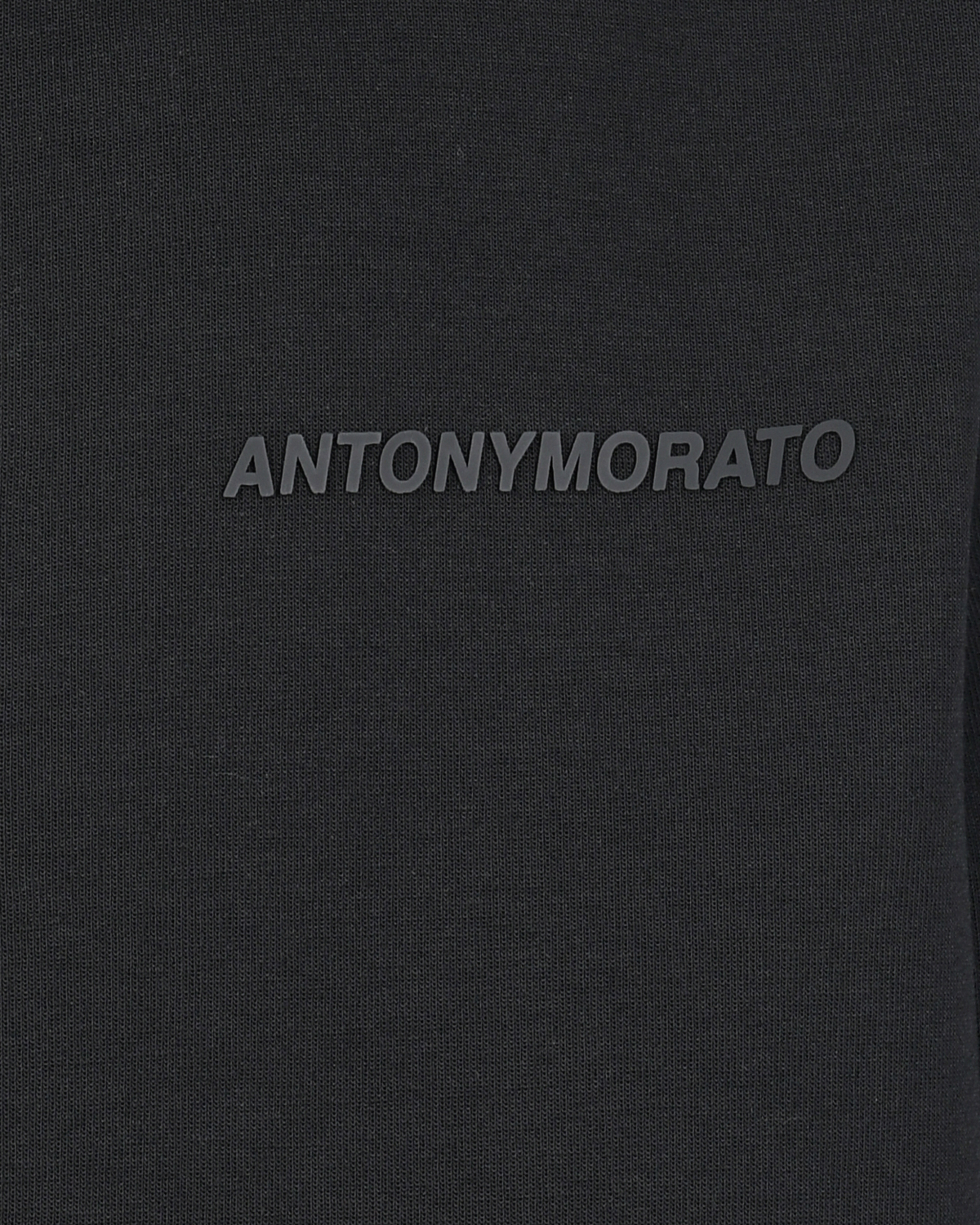 Черная спортивная куртка с воротником-стойкой Antony Morato детская, размер 164, цвет черный - фото 3