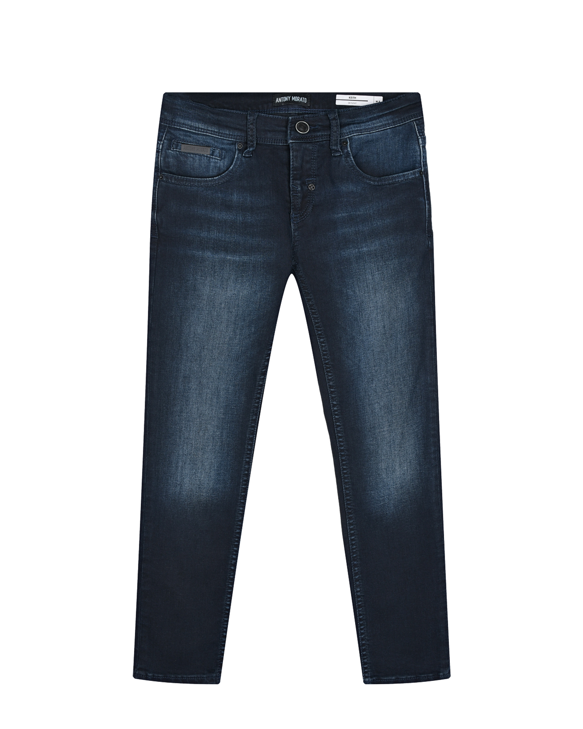 Синие зауженные джинсы Antony Morato детские, размер 140, цвет синий