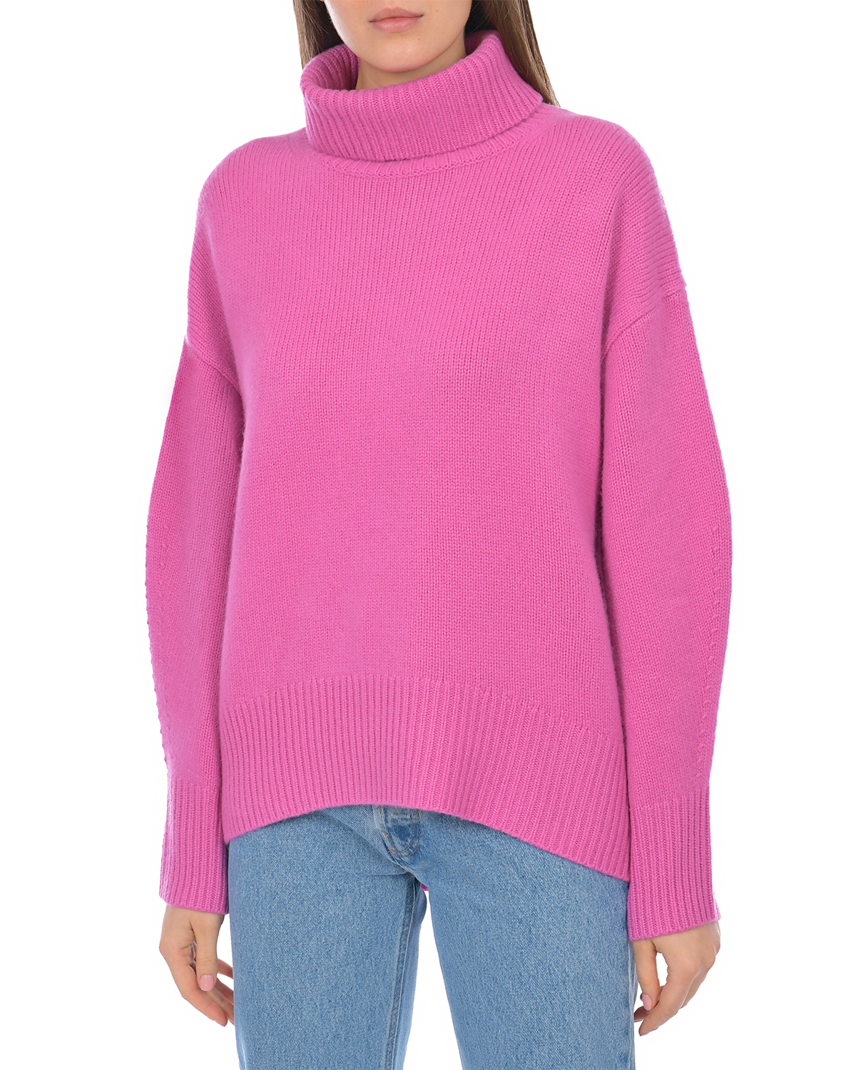 Розовый свитер из кашемира Arch4, размер 38 - фото 7
