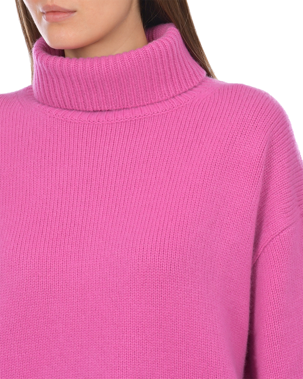Розовый свитер из кашемира Arch4, размер 38 - фото 8