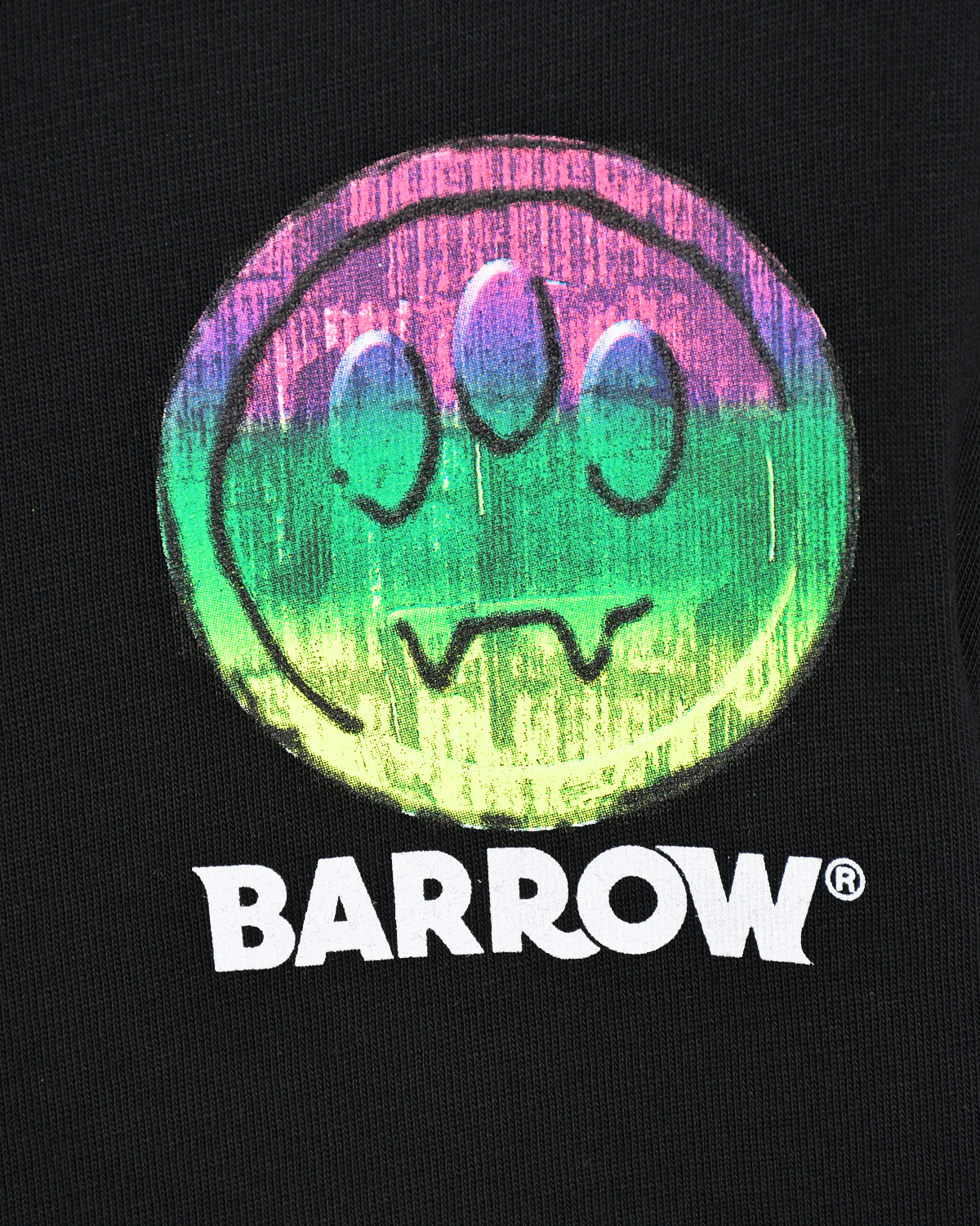 Черная футболка с лого Barrow детская, размер 116, цвет черный - фото 3