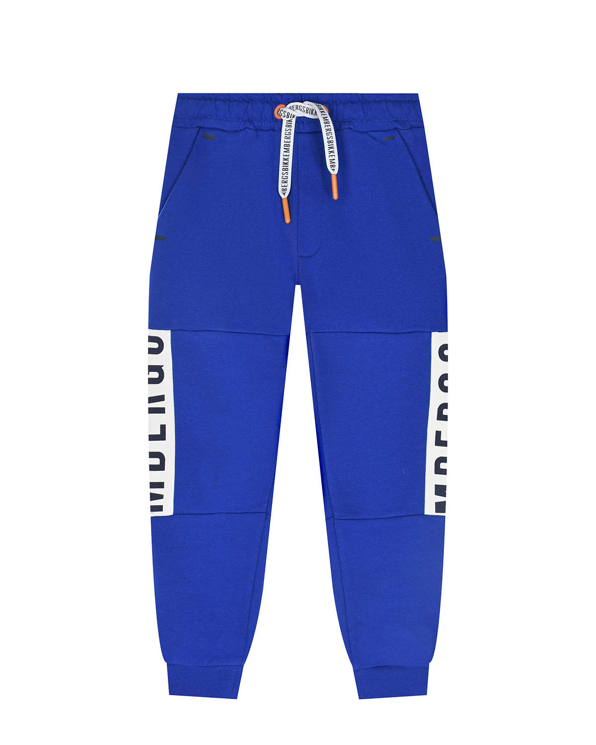 Ярко-синие спортивные брюки Bikkembergs детское, размер 140, цвет синий