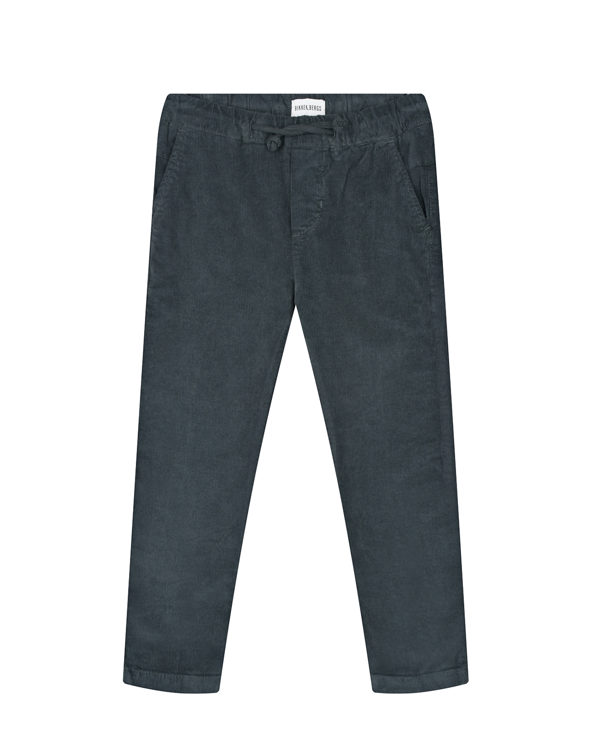 Темно-серые вельветовые брюки Bikkembergs детское, размер 110, цвет серый