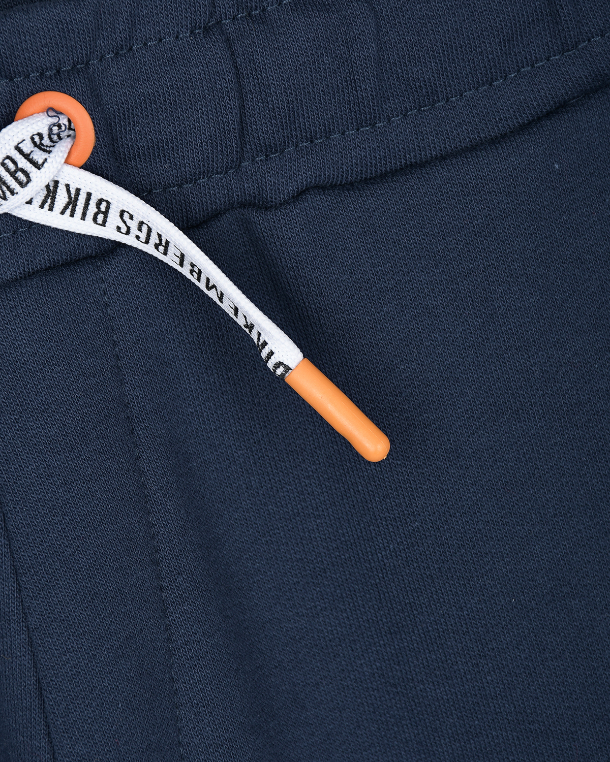 Синие спортивные брюки с оранжевым лого Bikkembergs детские, размер 116, цвет синий - фото 3